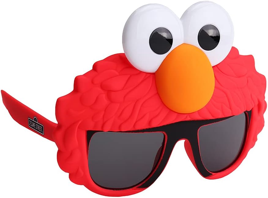 Sun-Staches Elmo MsgBox Sunglasses Sesame Street Fun
