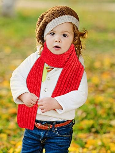 Knitted Winter Scarves for Kids