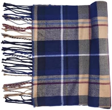 Warm stylish winter scarf for kids and parents
