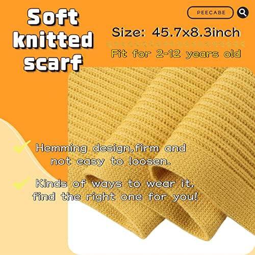 Peecabe Kids Neck Warmer Soft snug in Winter