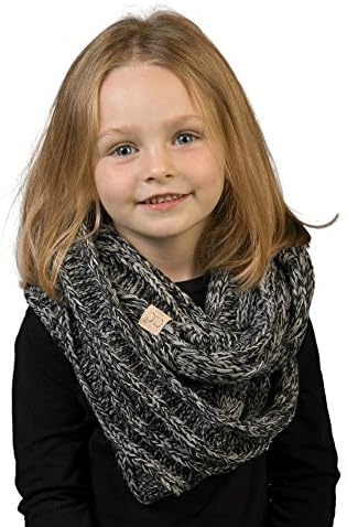 Funky Junque Kids Winter Matching Cable Knit Scarf