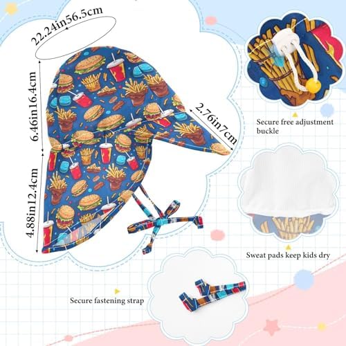 Chic Baby Sun Hat for Kids - Beach Hiking Friendly