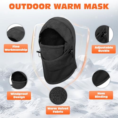 NONSTOP Thickened Kids Ski Mask - Winter Balaclava