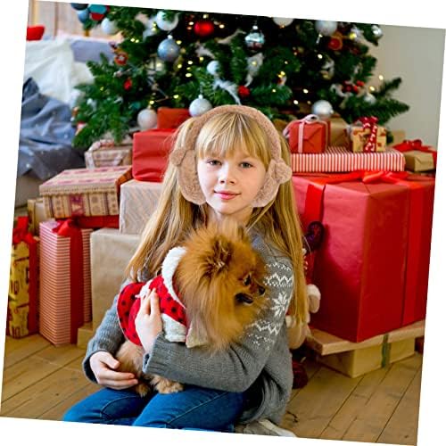 Adorable Cartoon Ear Warmer with Soft Muff for Winter
