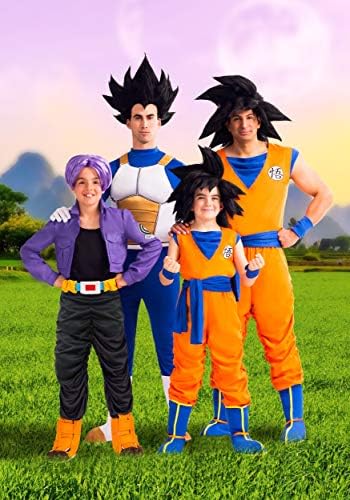 Dragon Ball Z Goku Black Wig for Kids Fun Affordable