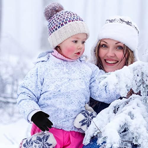 ONESING 6 Pair Baby Gloves Toddler Gloves Winter