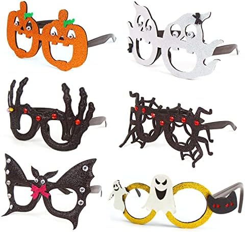 CCINEE 6-Piece Halloween Glasses for Kids