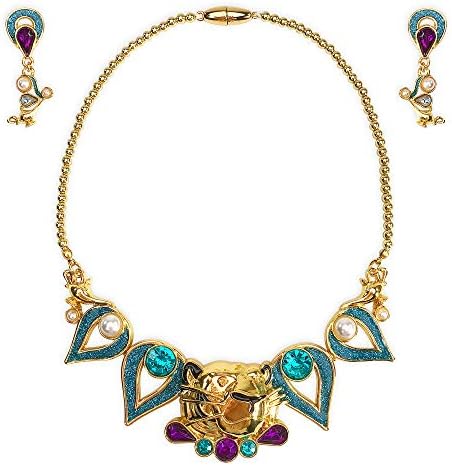 Disney Jasmine Costume Jewelry Set for Girls Aladdin Authentic Disney Store