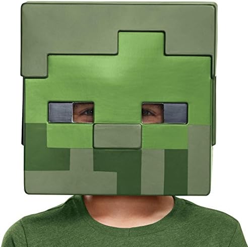 Disguise Minecraft Zombie Costume Mask