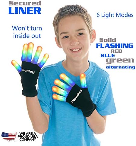 The Noodley Battery-Operated Glowing Glove for Kids