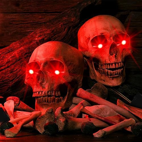 8Pack Halloween Glowing LED Eyes for Mask