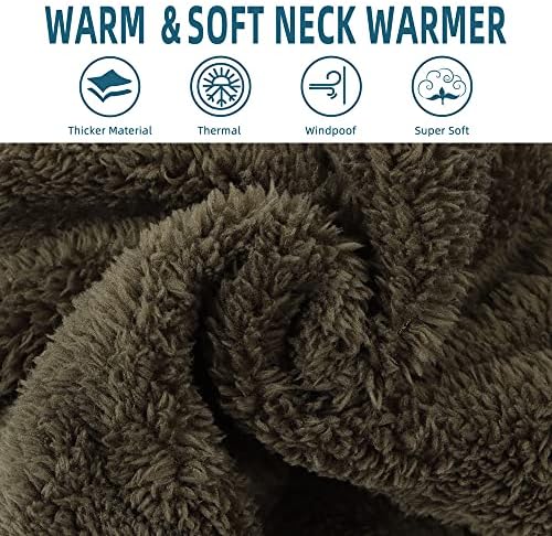 JANGANNSA Warm Soft Kids Fleece Scarf - Perfect for Winter Autumn