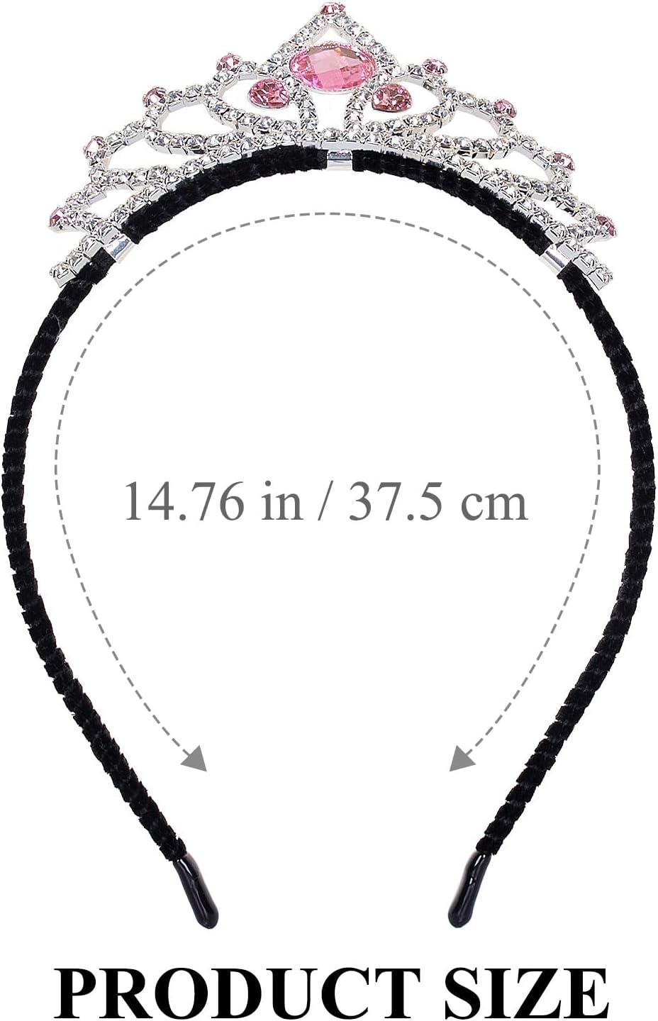 GLOWING tiara Crystal Crown for Girls