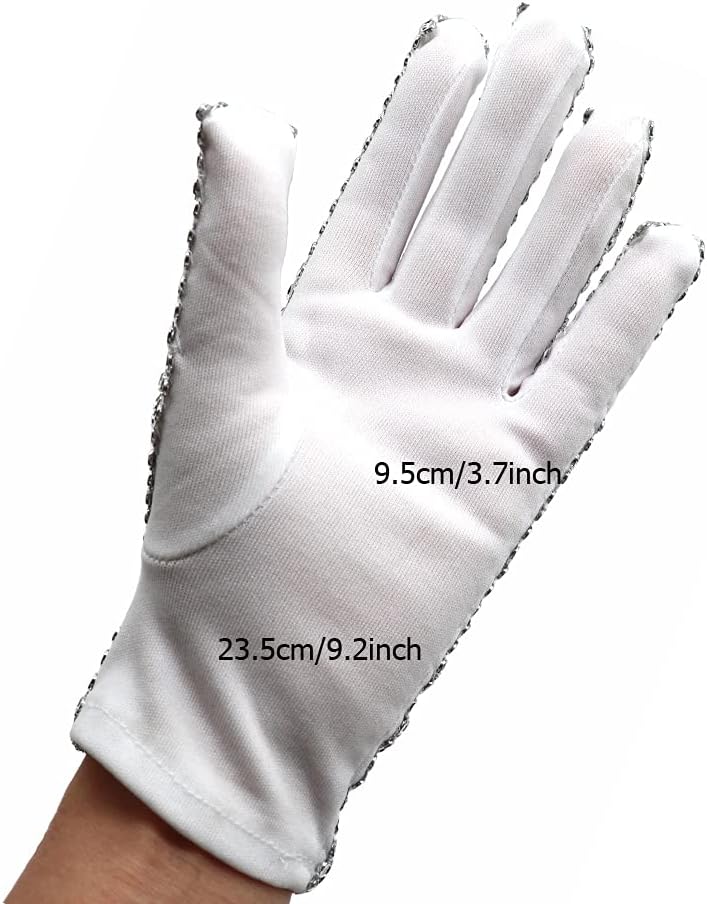 Bright sequin gloves Delighted for kids