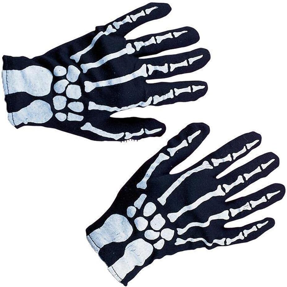 Glowing Statement - Rubies Child Skeleton Gloves Costume