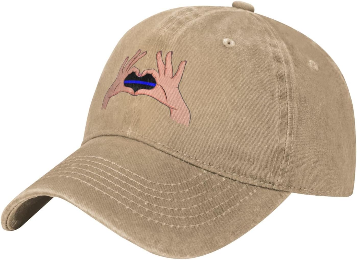 RTATBYThin Blue Line Flag Baseball Cap