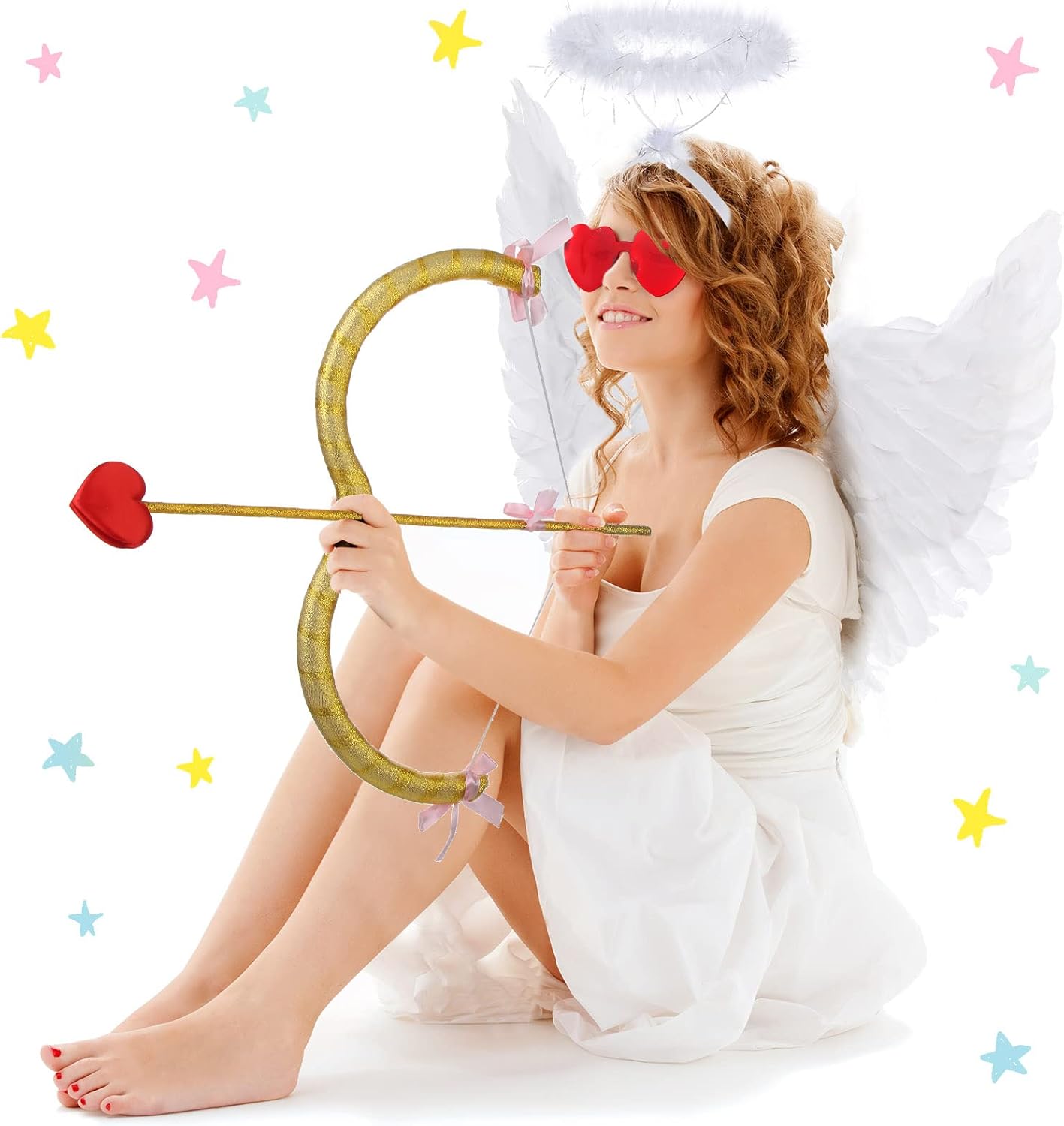 Coume Angel Cupid Costume Set for Kids