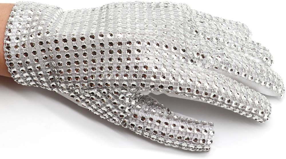 Bright sequin gloves Delighted for kids