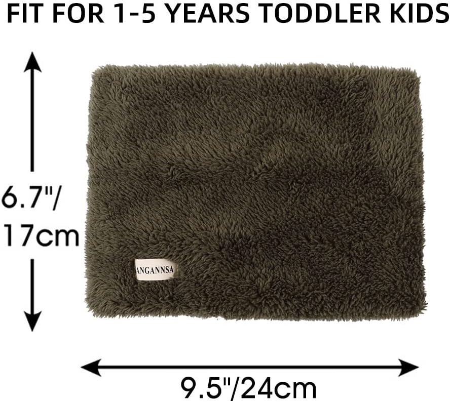 JANGANNSA Warm Soft Kids Fleece Scarf - Perfect for Winter Autumn