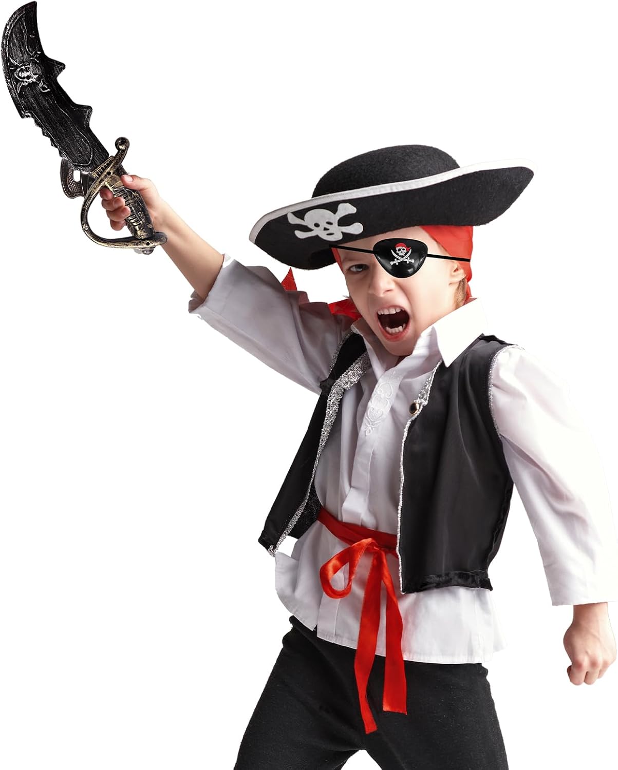 Pirate Kids Costume Set Perfect for Halloween Fun