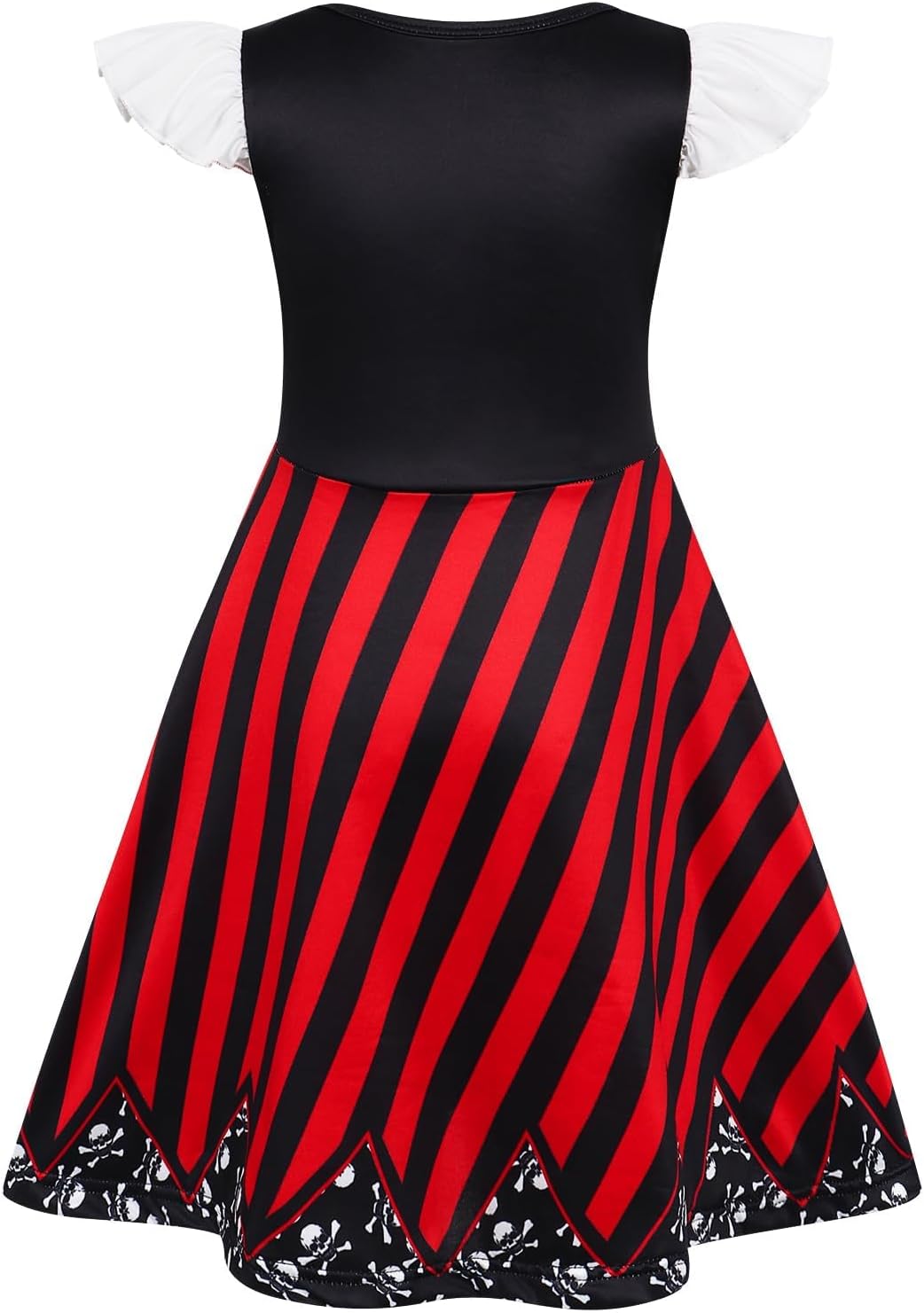 Girls Pirate Dress Buccaneer Cosplay Outfits for Kids Pirate Party Halloween