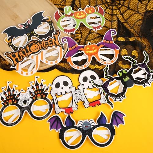 12-Piece Halloween Party Glasses Spooky and Fun