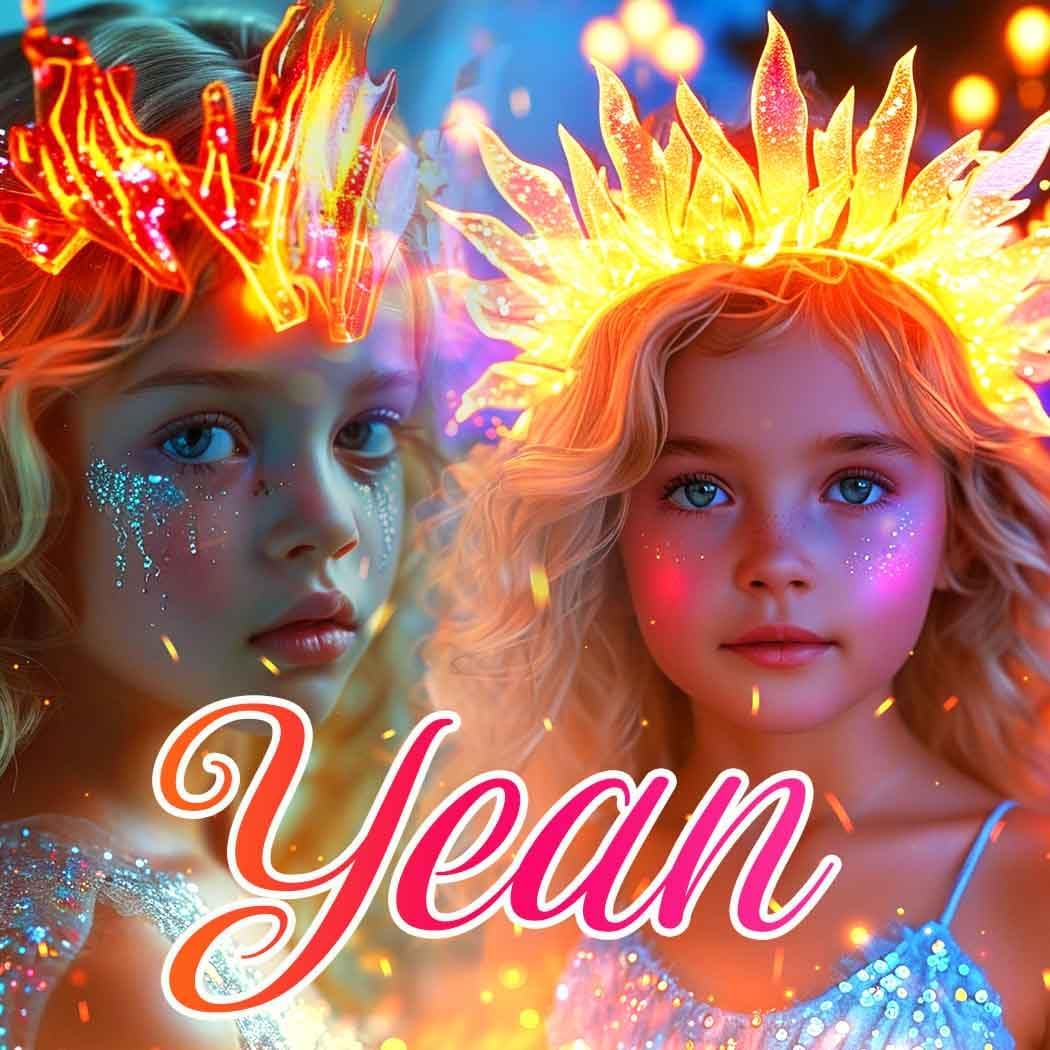 Yean Gold Flame Headband Party Costume