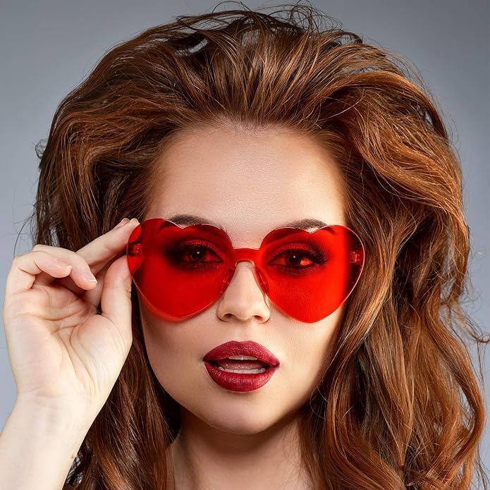 Valentines Heart Sunglasses