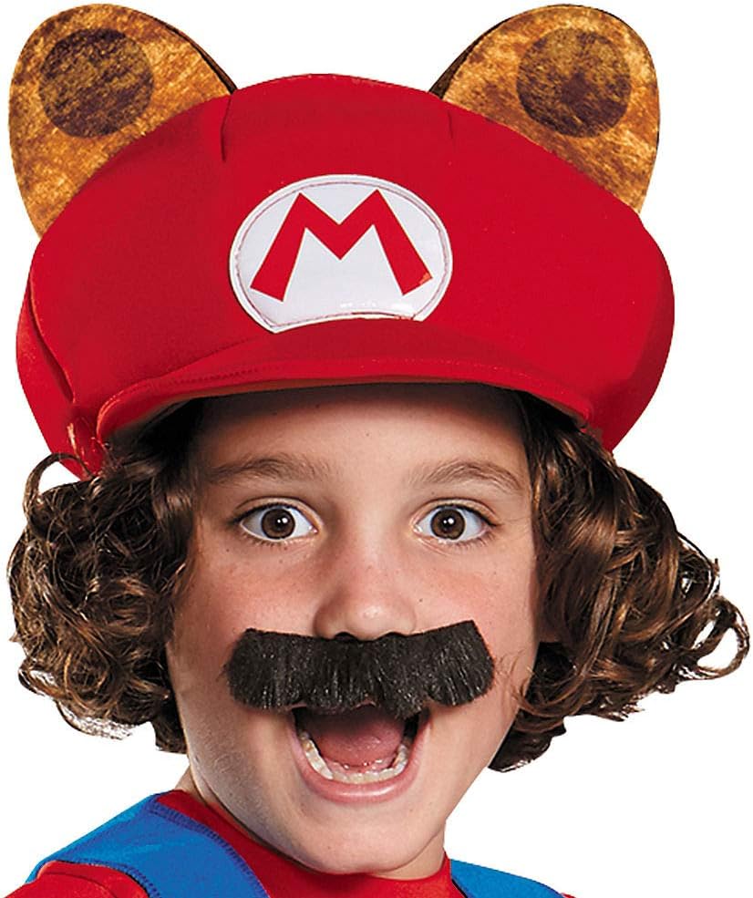 Mario Raccoon cosplay costume for boys