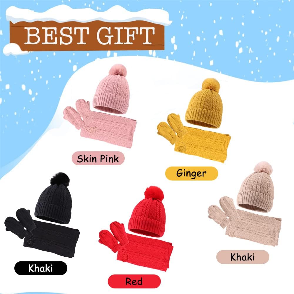 Peecabe Kids Winter Set Cozy Accessories for Little Ones
