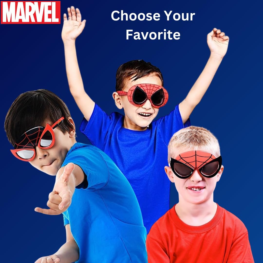 Sun-Staches Spider-Man Sunglasses Costume