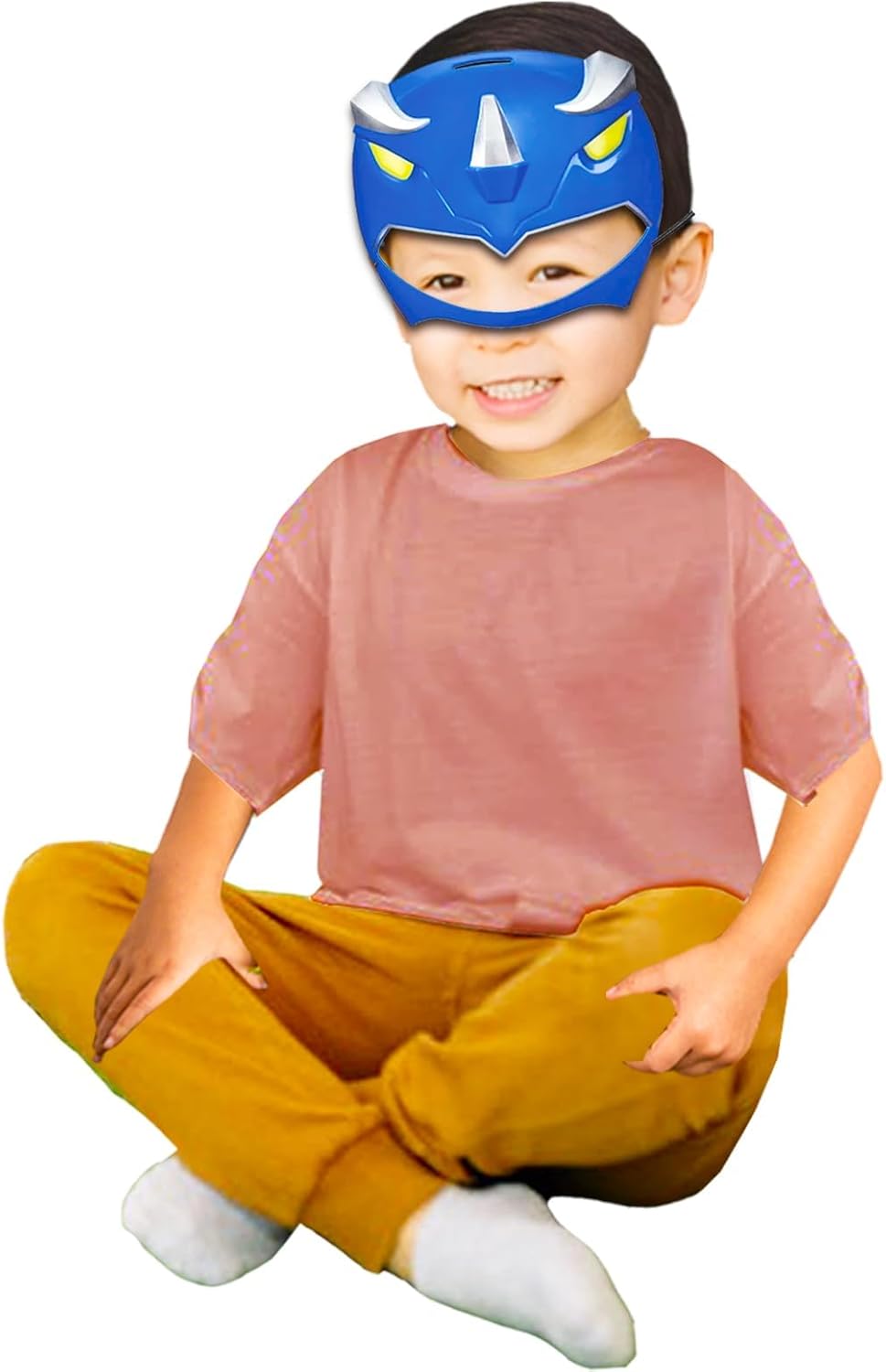 Power Rangers Masks Set Red and Blue Costume Accessories for Kids