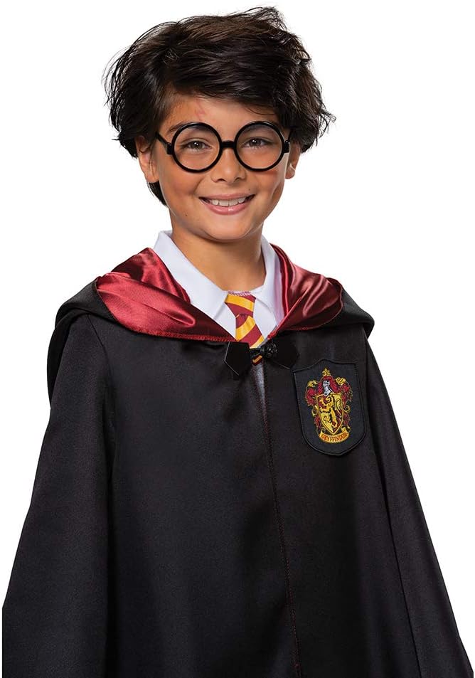 Harry Potter Glasses Kids Dress-Up Nasal Frames Hogwarts Wizard Idols Black