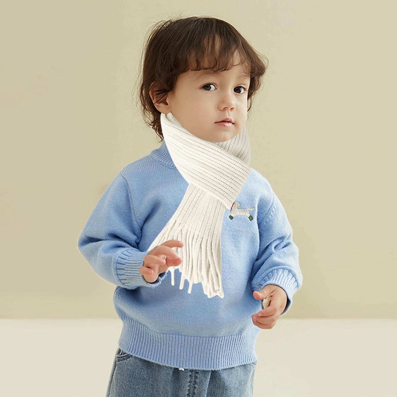 Perfect Kids Knit Scarf for Winter Fashion - BearUN