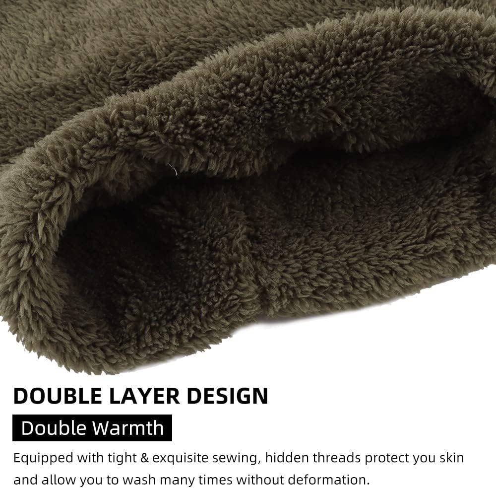 JANGANNSA Warm Soft Kids Fleece Scarf - Perfect for Winter Autumn