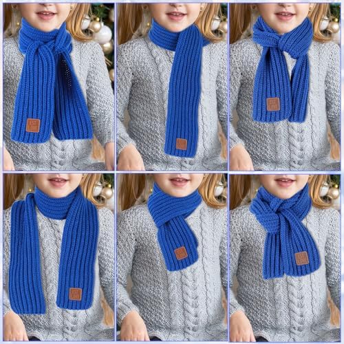 Warm Kids Winter Knit Scarves