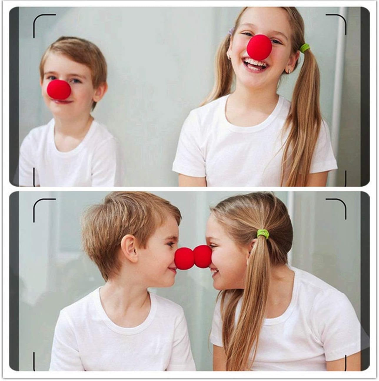 Red Party clown nose for kids Halloween Party essentials