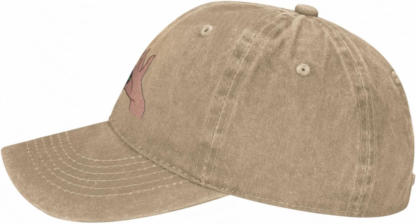 Holding A Heart Flag Baseball Cap for Women Men