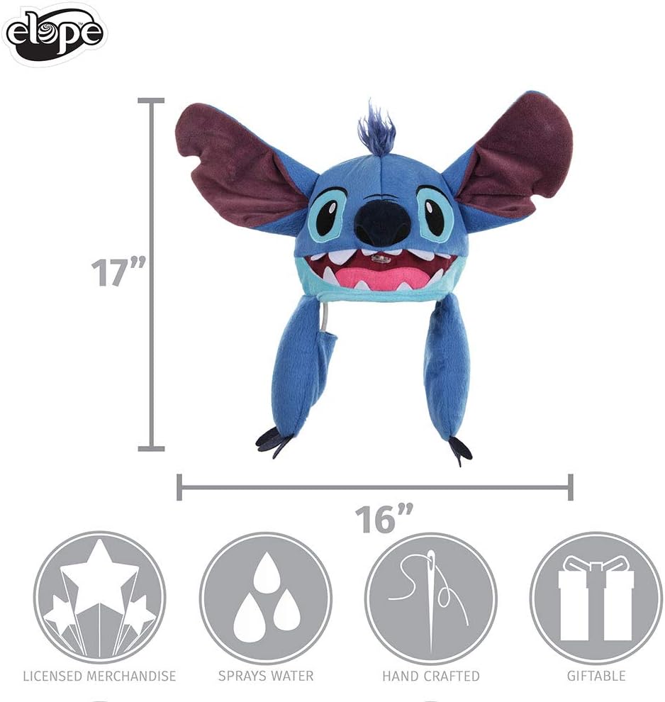 Lilo Stitch Sprazy Water Hat Fun sprayed adventure Disney Kids Costume Accessories