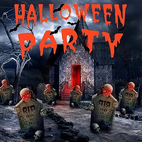 8Pack Halloween Glowing LED Eyes for Mask