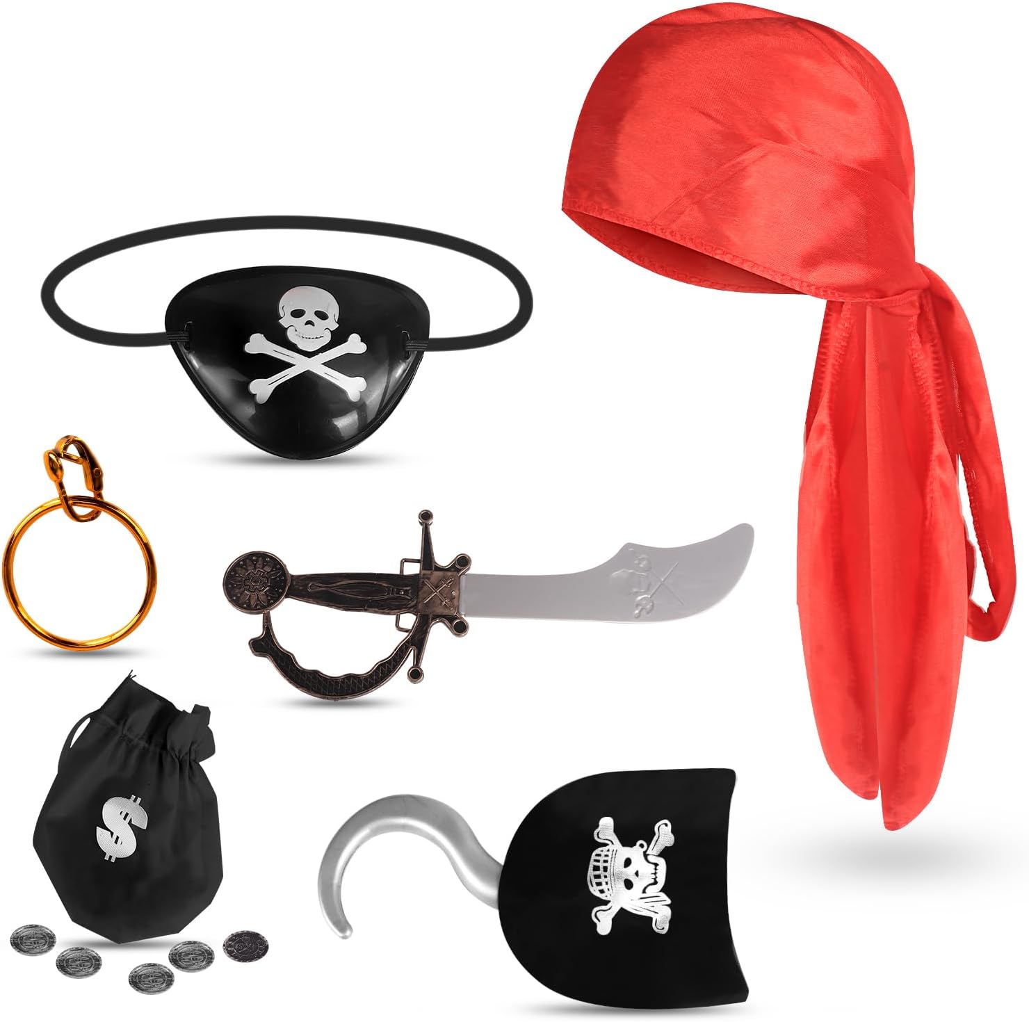 Pirate Kids Costume Set Perfect for Halloween Fun