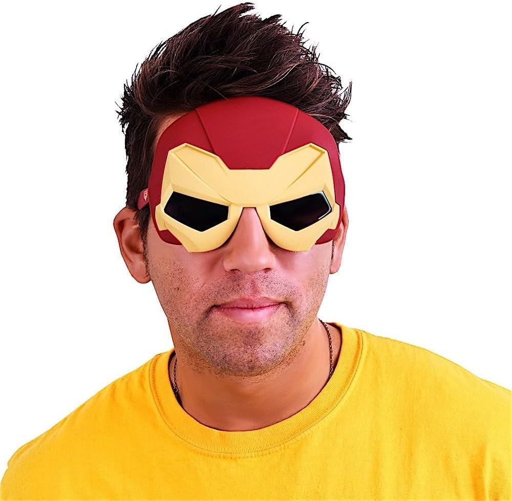 Sun-Staches Avengers Sunglasses Iron Man Thor Hulk Costume Accessory