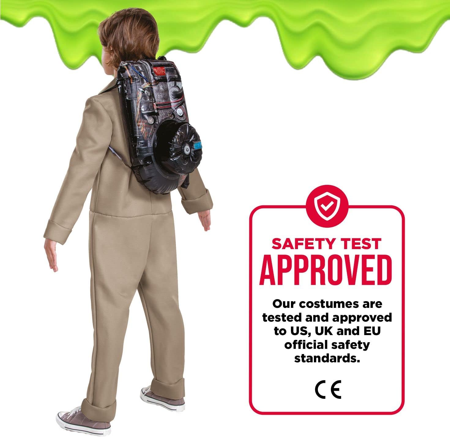 Ghostsbusters Proton Pack Fun Inflatable Halloween Costume for Kids