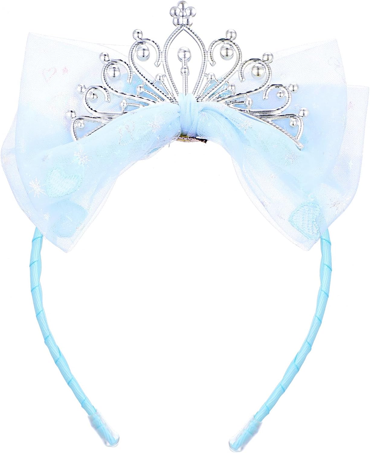 Lusofie Crown Headband Princess Tiara Hair Accessories Perfect for Girls