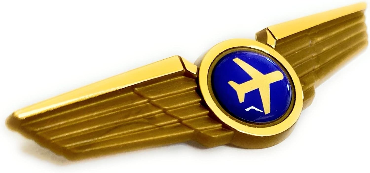 3D Durable Airplane Wing Pin Set for Kids Costumes