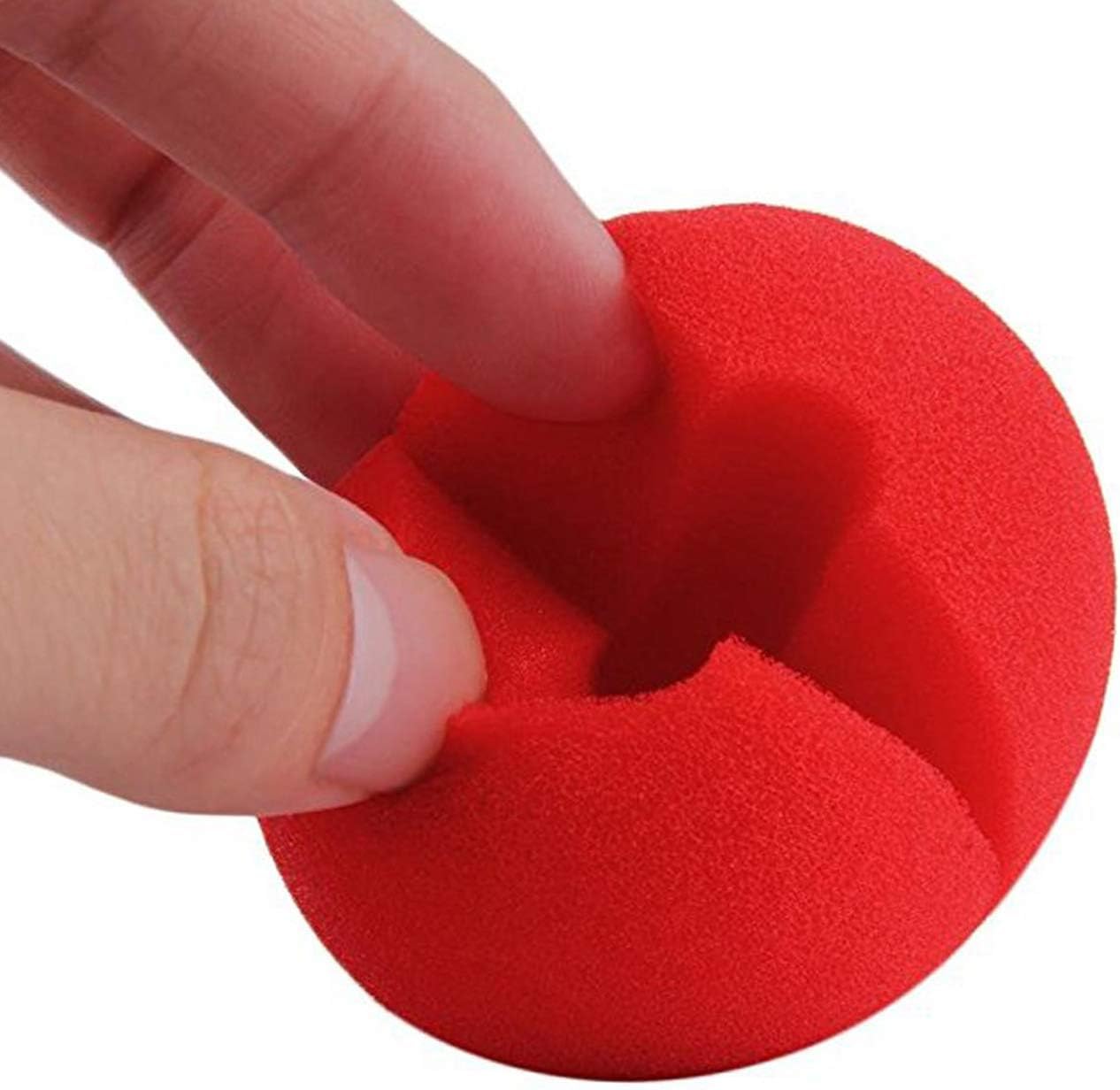 Red Party clown nose for kids Halloween Party essentials
