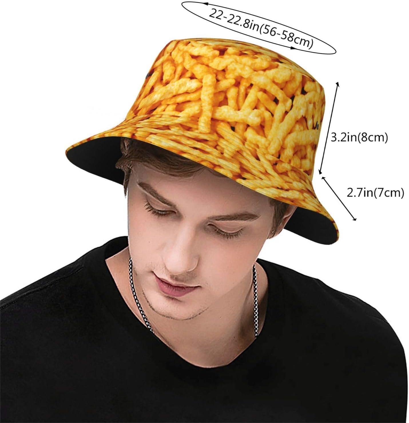 Anydia Roast Potato Bucket Hat Unisex Fisherman Hat for Women Men