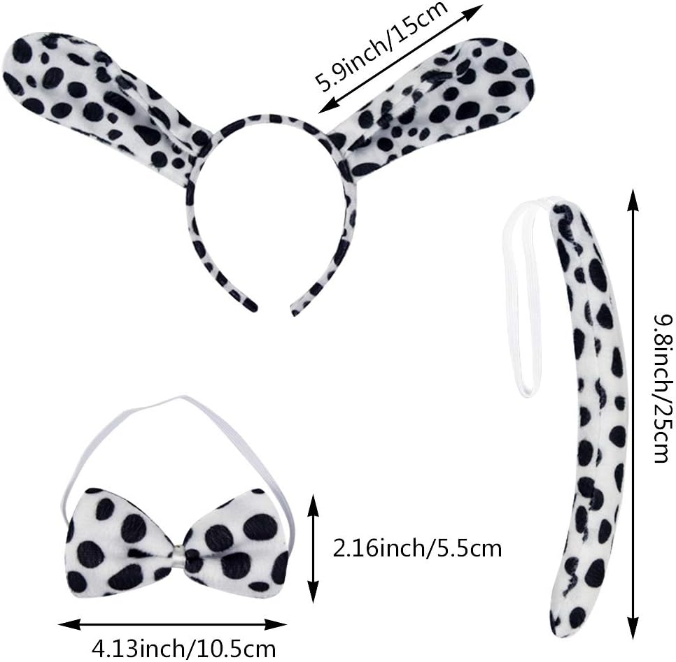 Dalmatian Costume Set - Halloween Party Essentials