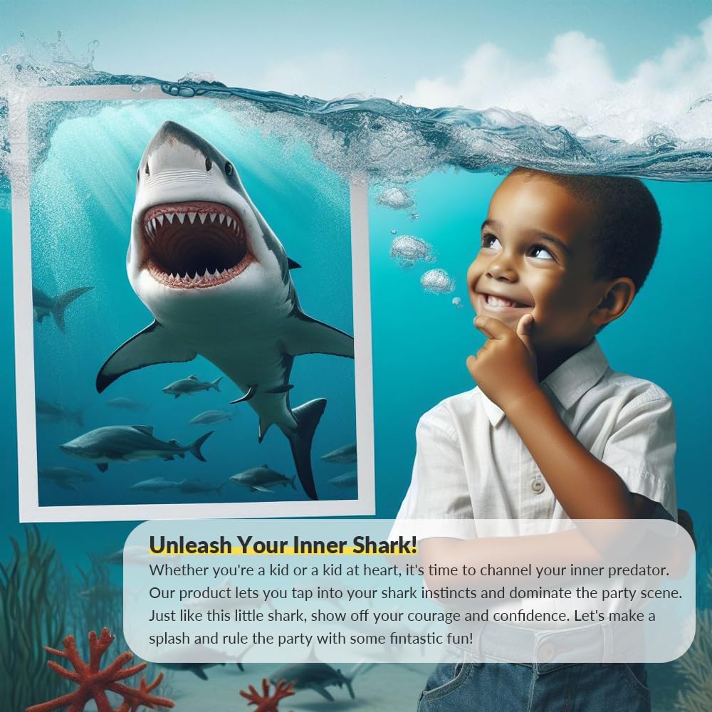 Shark Adventure Costume Fin