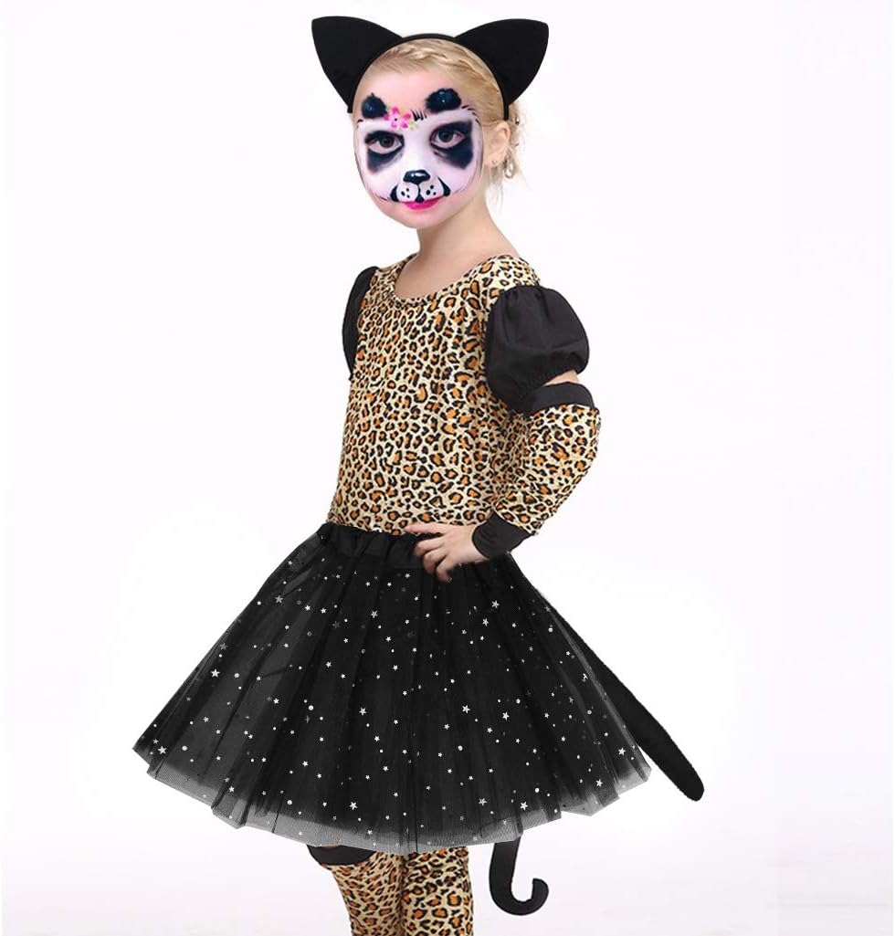 Dxhycc Halloween Handmade Black Cat Costume Set